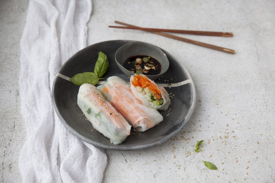 Reispapierwraps